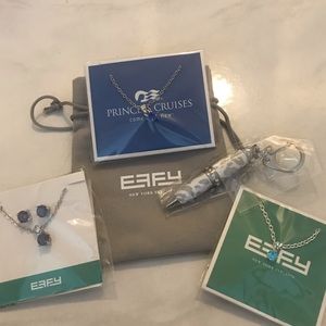 EFFY Jewelry  Bundle Necklaces  Earring Key Pen